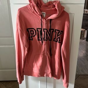 Victoria secret zip up hoodie